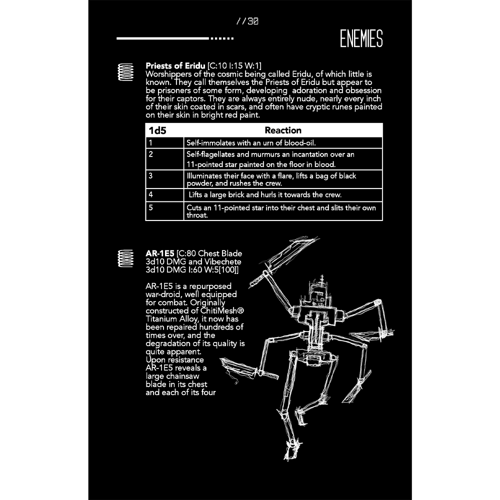 Adrift (for Mothership Sci-Fi Horror RPG)