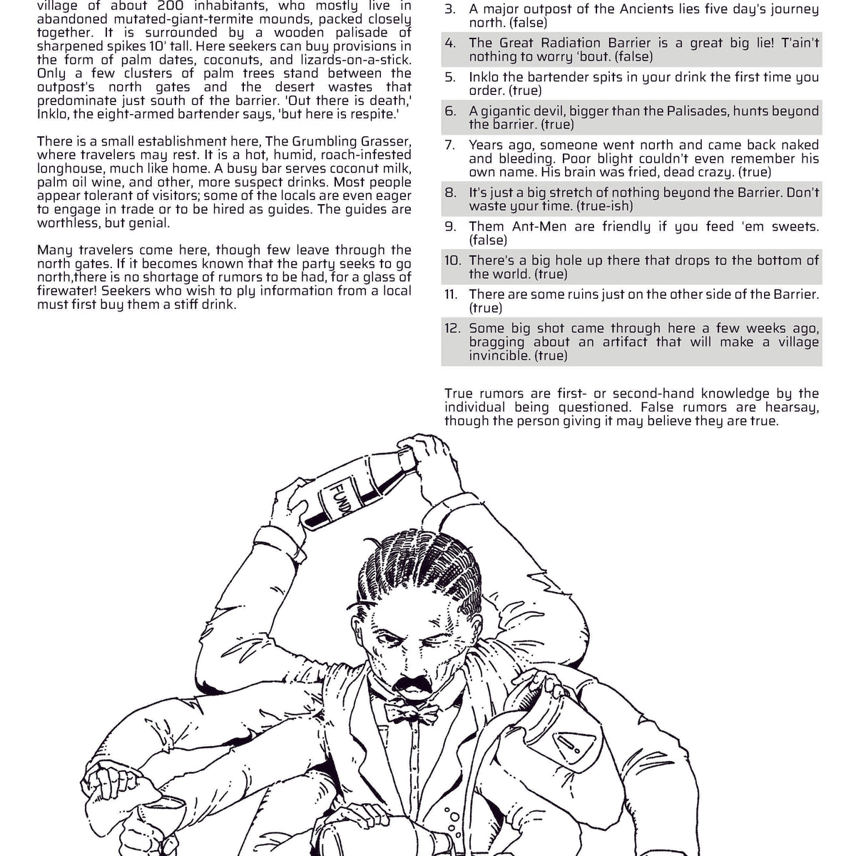At the Mutants of Madness (for MCC RPG)
