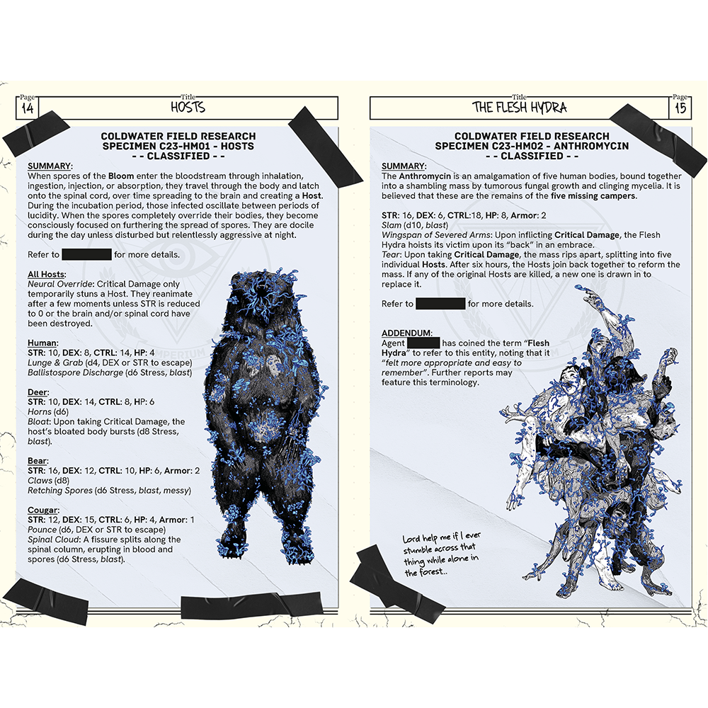 The Bloom (for Liminal Horror RPG)