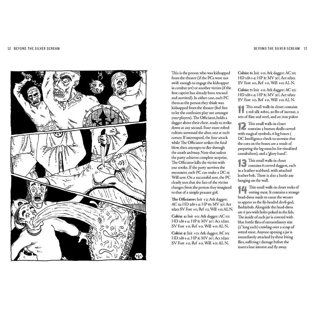 Beyond the Silver Scream (for DCC RPG)