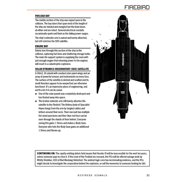 Distress Signals (for Mothership Sci-Fi Horror RPG)