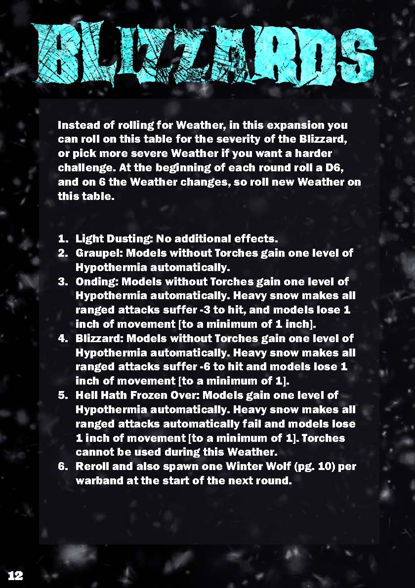 Frozen Psalms (Forbidden Psalm Monthly #1, compatible with MÖRK BORG RPG)