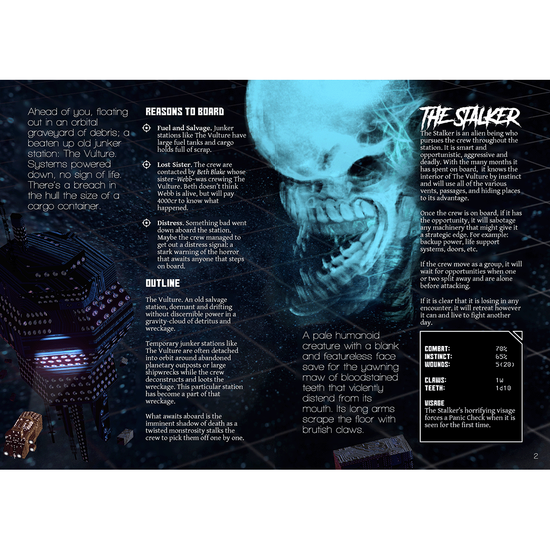 The Vulture (for Mothership Sci-Fi Horror RPG)