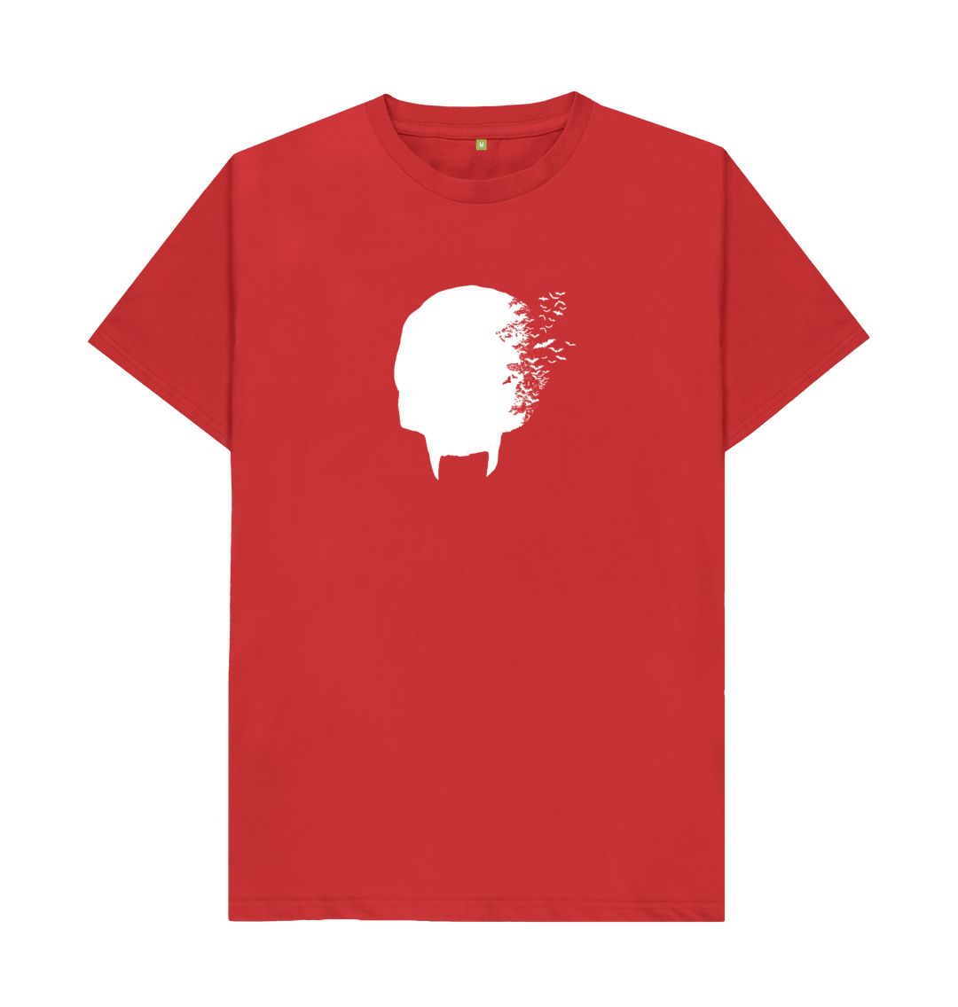 Red Dread Nights Skull on Dark Colors