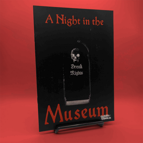 A Night in the Museum (Forbidden Psalm Monthly #9, compatible with MÖRK BORG RPG)