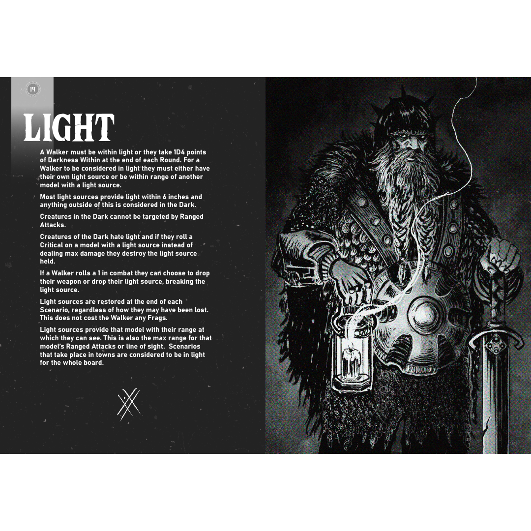 Forbidden Dark (compatible with Forbidden Psalm and MÖRK BORG RPG)