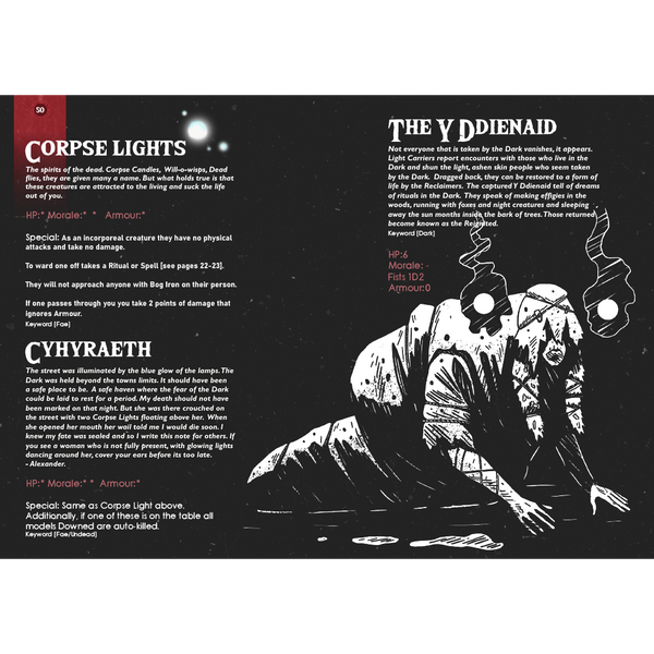 Forbidden Dark (compatible with Forbidden Psalm and MÖRK BORG RPG)