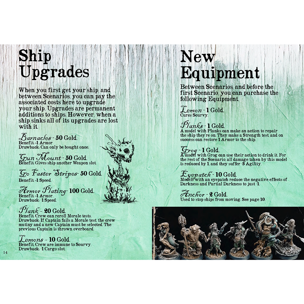 Forbidden Seas (Forbidden Psalm Monthly #8, compatible with MÖRK BORG RPG)