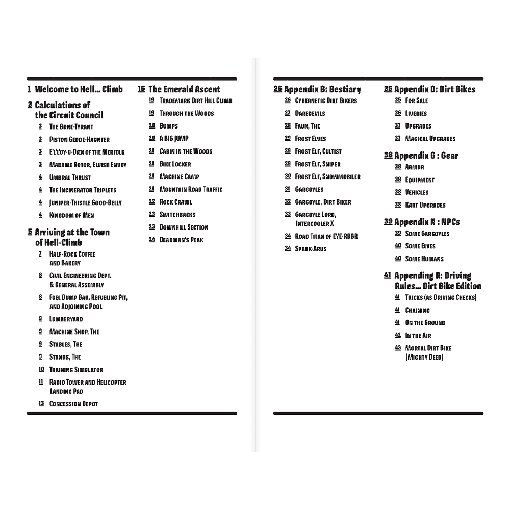 Hell-Climb (for DCC RPG)