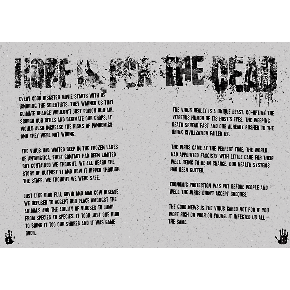 Hope is for the Dead (compatible with Forbidden Psalm and MÖRK BORG RPG)