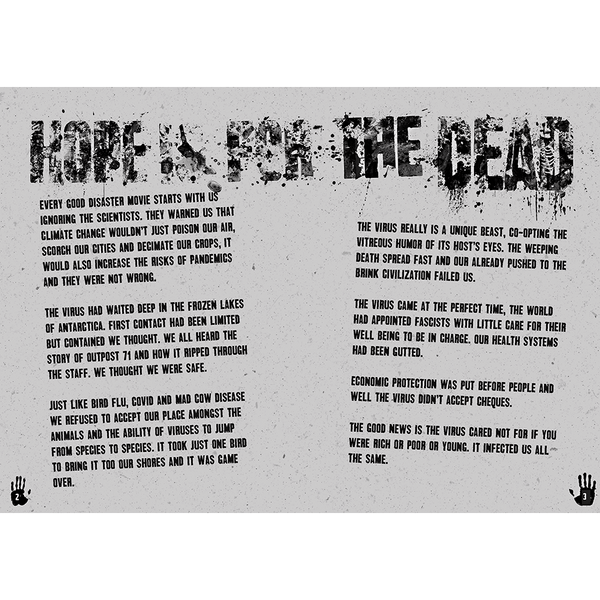 Hope is for the Dead (compatible with Forbidden Psalm and MÖRK BORG RPG)