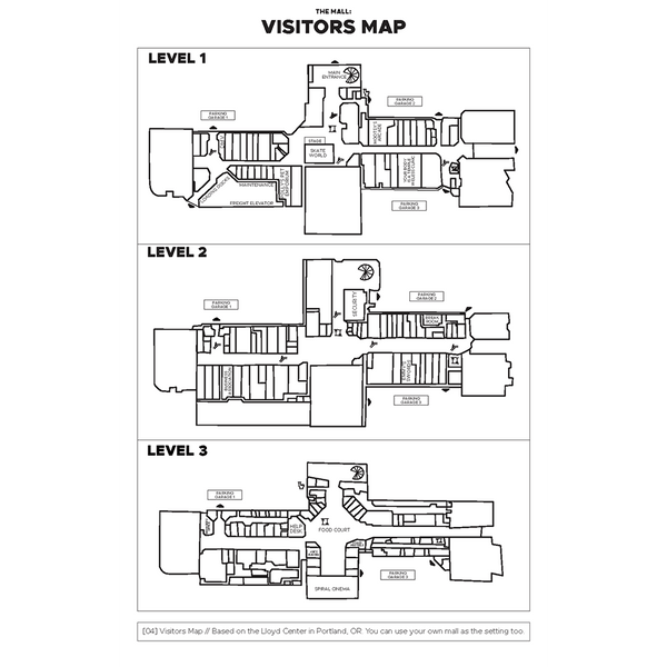 The Mall Remastered (for Liminal Horror RPG)