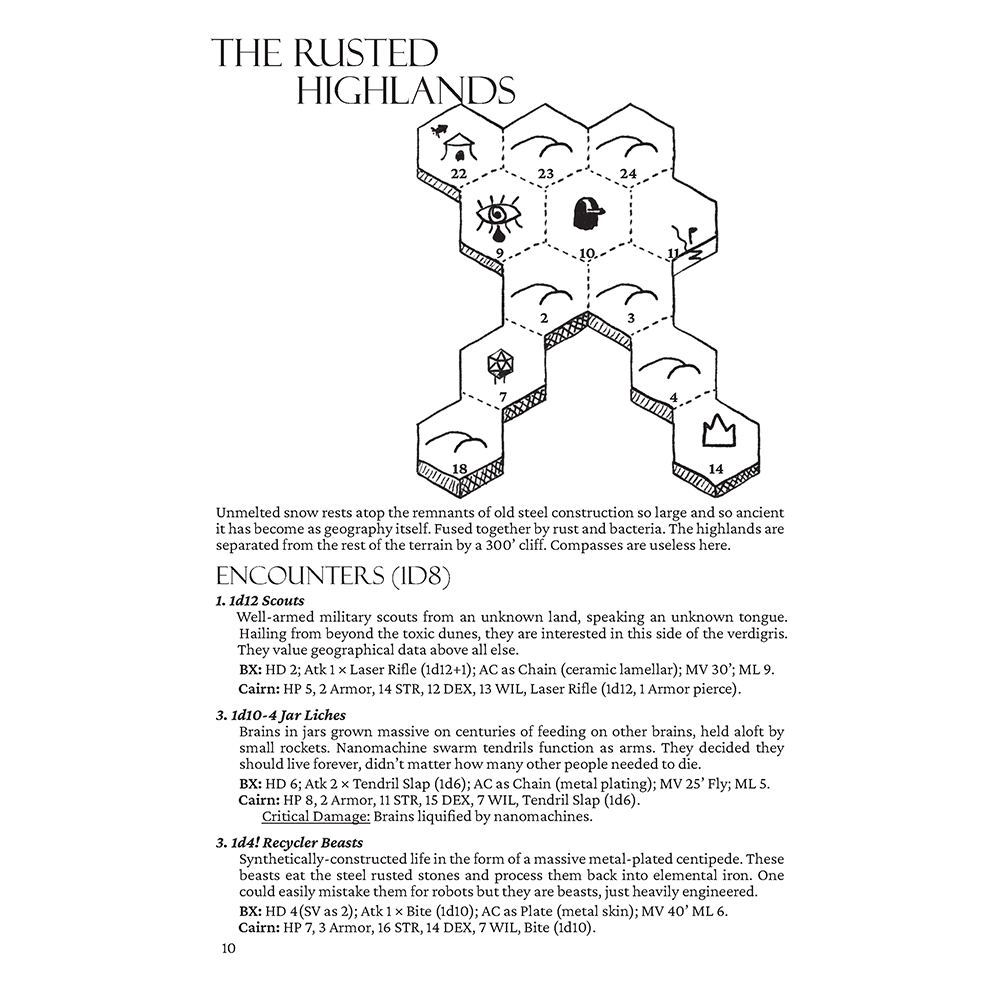 The Door in Murex Canyon (for Cairn 2e RPG and B/X/OSE)