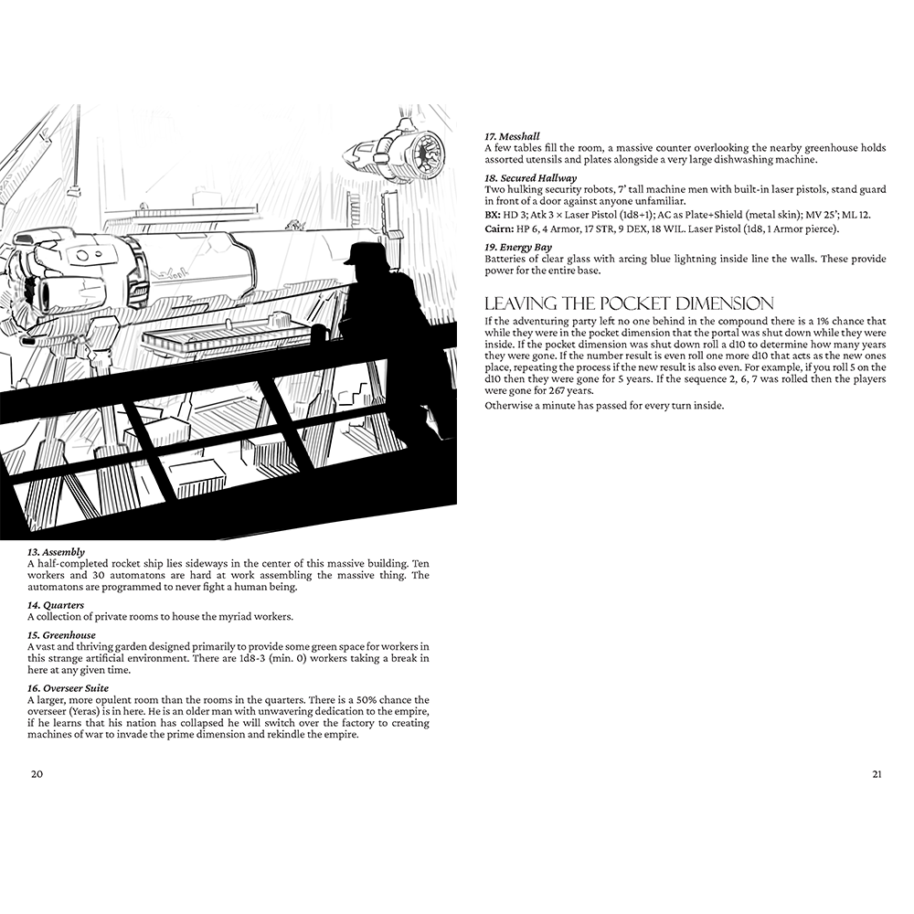 The Door in Murex Canyon (for Cairn 2e RPG and B/X/OSE)