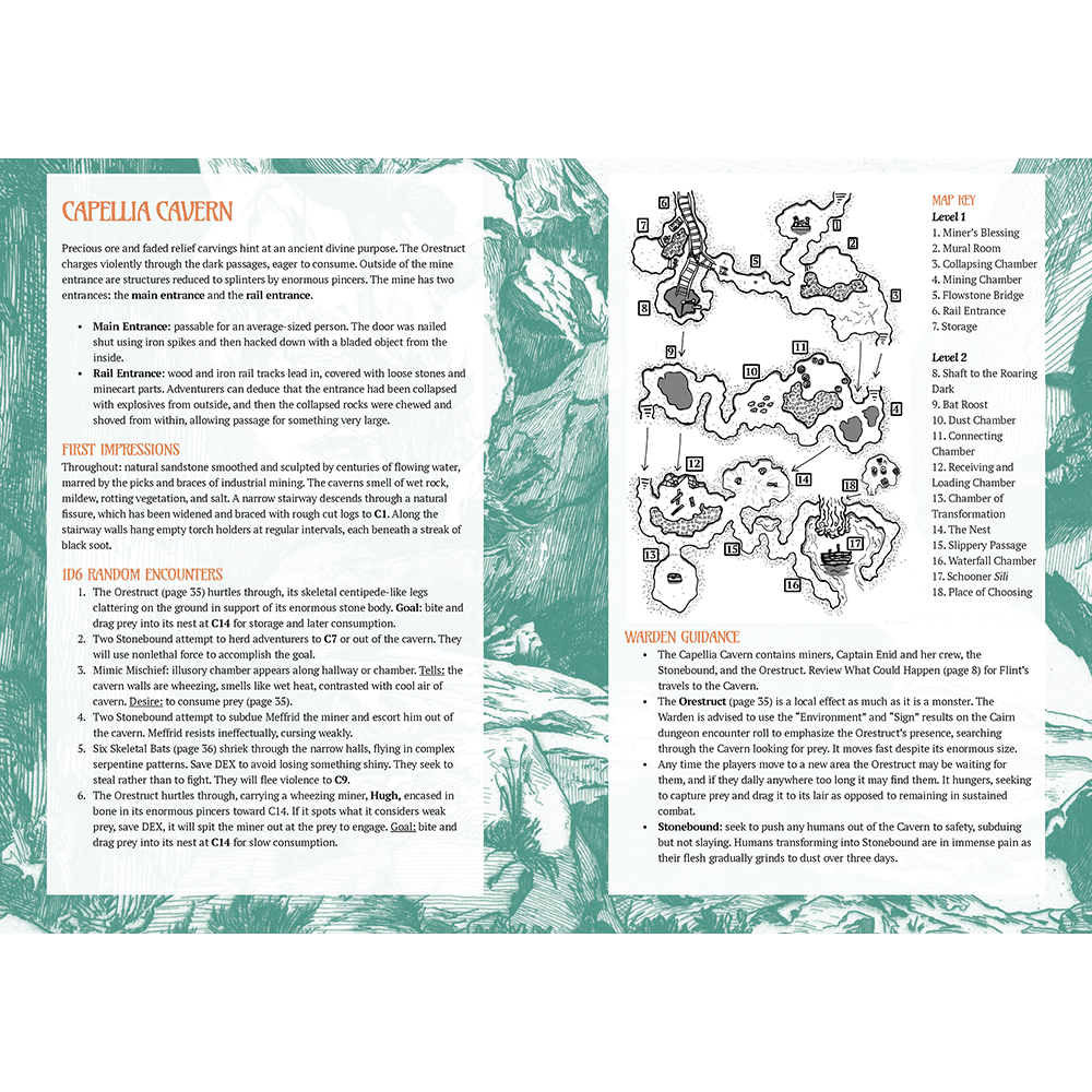 Orestruck (for Cairn 2e RPG)
