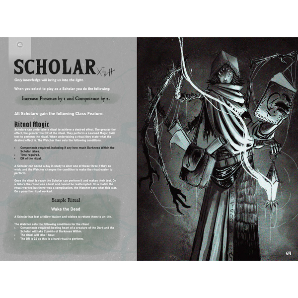 Run From The Dark (compatible with Forbidden Psalm and MÖRK BORG RPG)