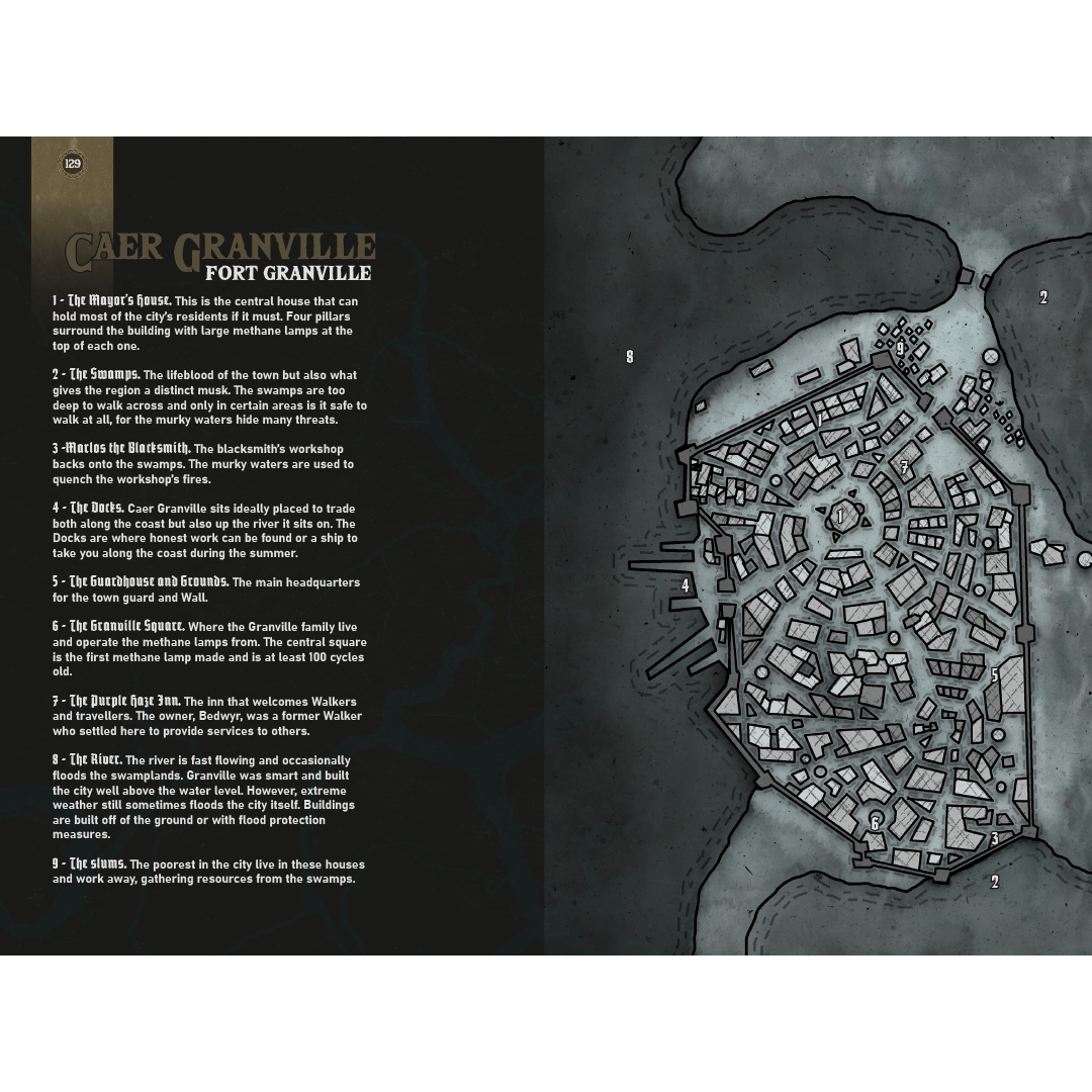 Run From The Dark (compatible with Forbidden Psalm and MÖRK BORG RPG)