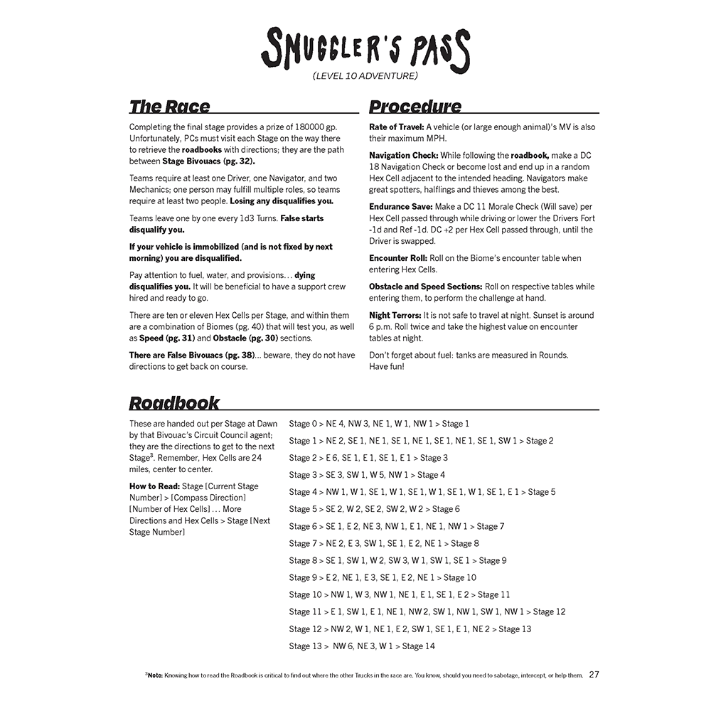 Smugglers' Pass (for DCC RPG)