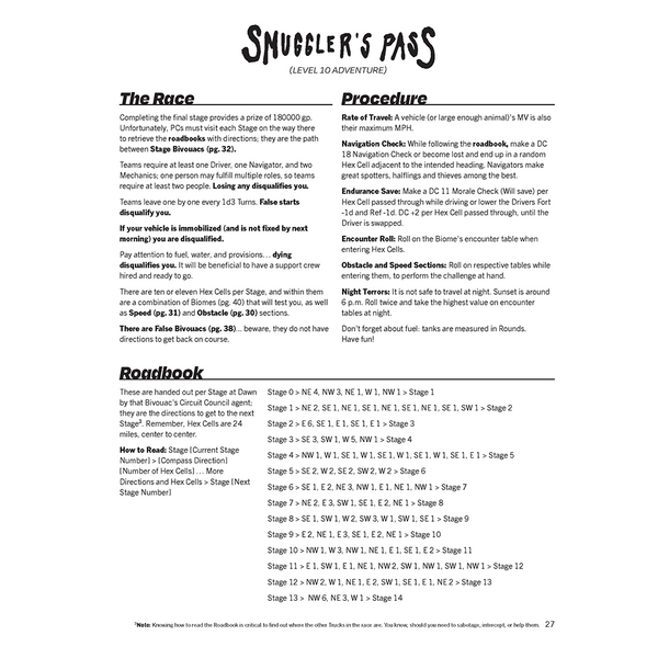 Smugglers' Pass (for DCC RPG)