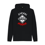 Black Camp Coldwater White and Red Logo on Black Hoodie