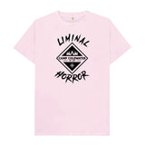 Pink Camp Coldwater Black Logo on Solid Colored Shirt